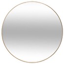 Mirror "Alice" Gold, D.76 cm Gold