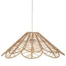 Pendant Light "Folk" Beige, Ø 58 cm Beige