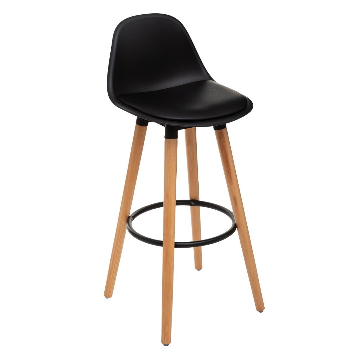 Bar stool "Maxon" Black Black