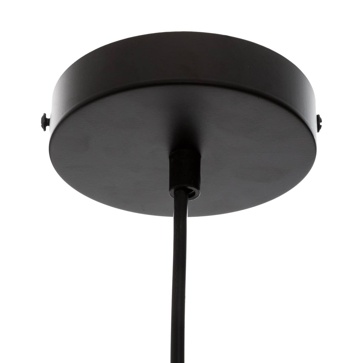 Wire Suspension "Galt" Black metal, D.34 cm Black