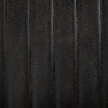 Bar chair "dario" leather, black