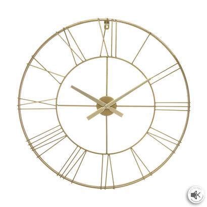 Clock "phil" gold, d.70 cm