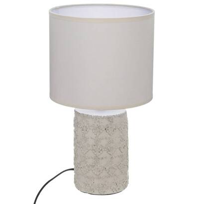 "melo" lamp, ceramic beige, h.34 cm