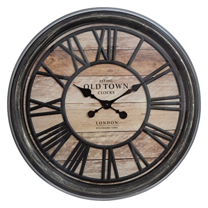 Clock "relief 'agathe'" d.50 cm