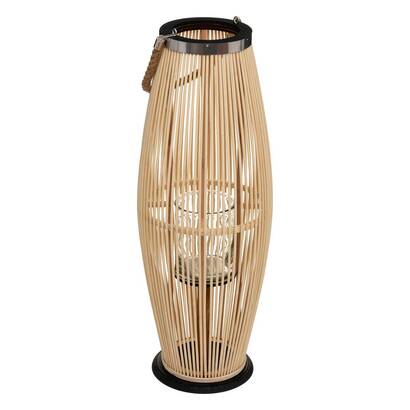 Indoor lantern fit beige h. 72 cm