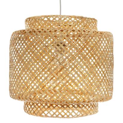 Pendant light "liby" bamboo, d.40 cm