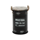 Set of 3 chests "Bill" Black, D.25/30/36 cm Black