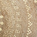 Rug "Shine", jute Gold, D.115 cm Gold