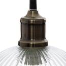 Pendant Light "Laye" Glass, D.20 cm Transparent