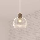 Pendant Light "Laye" Glass, D.20 cm Transparent