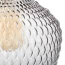Pendant Light "Omaha" Smoked glass, D.22 cm Grey