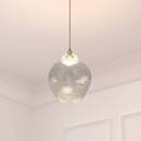 Pendant Light "Omaha" Smoked glass, D.22 cm Grey