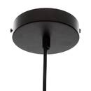 Wire Suspension "Galt" Black metal, D.34 cm Black