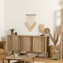Wall Decor "Safari" Macrame, 45x69 cm Beige