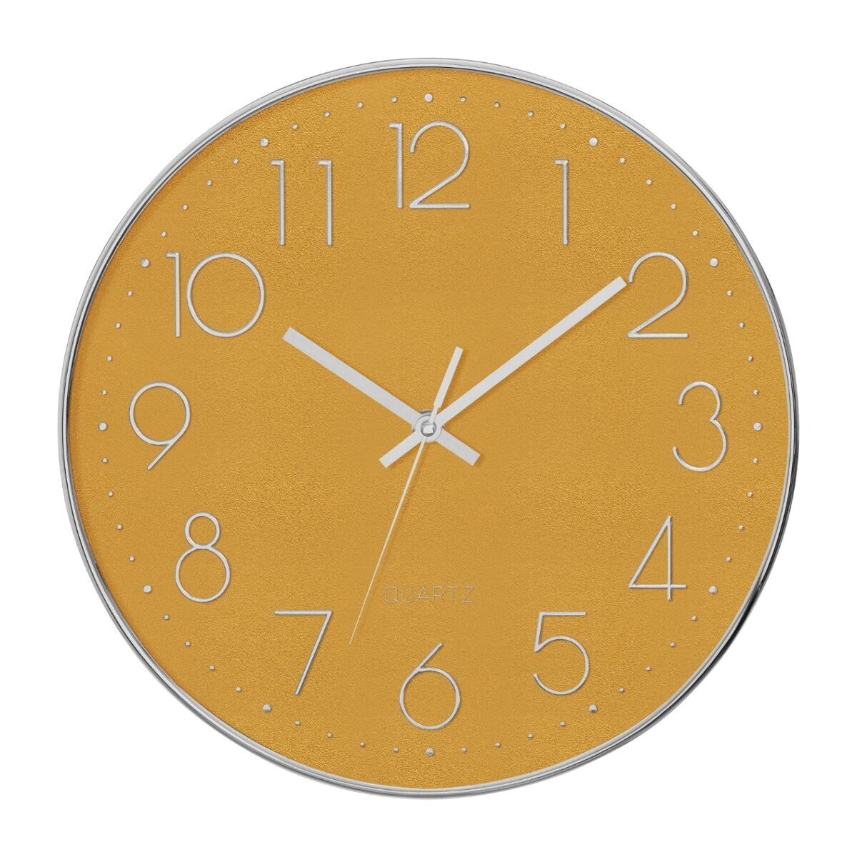 3D Clock "Laure" Ø 30 cm Blue