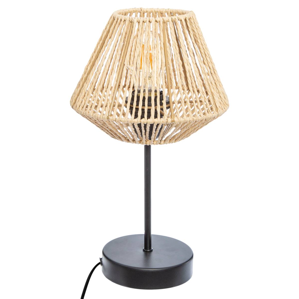 Lamp "Jily" Beige, H.34 cm Beige