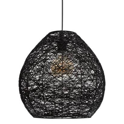 Pendant light "mona" black, &Oslash; 34 cm