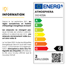 LED Bulb "Love" Amber Love, D.13 cm, E27 Amber Love