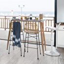 Bar dining table "Roka" White, L.120 cm White