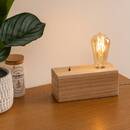 Base lamp "Tibu" Beige, H.9 cm Beige