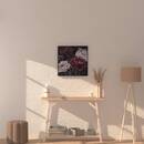 Painted Canvas "Flowers" 58x58 cm Multicolored