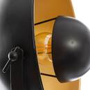 Tripod Floor Lamp 'Lahti' Black metal, H.156 cm Black