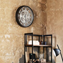 Clock "Sarkis" &Oslash; 51 cm Grey