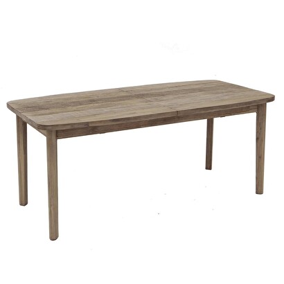 Extendable dining table "banila" acacia, l.180-260 cm