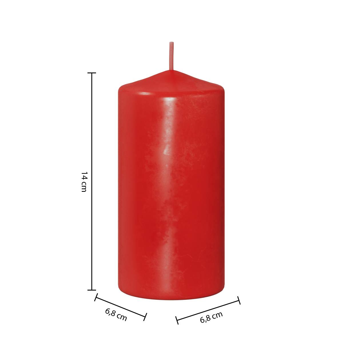 Candle Red, 355g Red