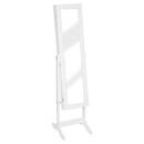 Jewelry cabinet, glass White, 37.2x145 cm White