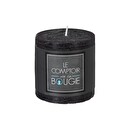 Rustic Candle "Olia" Black, 220g Black