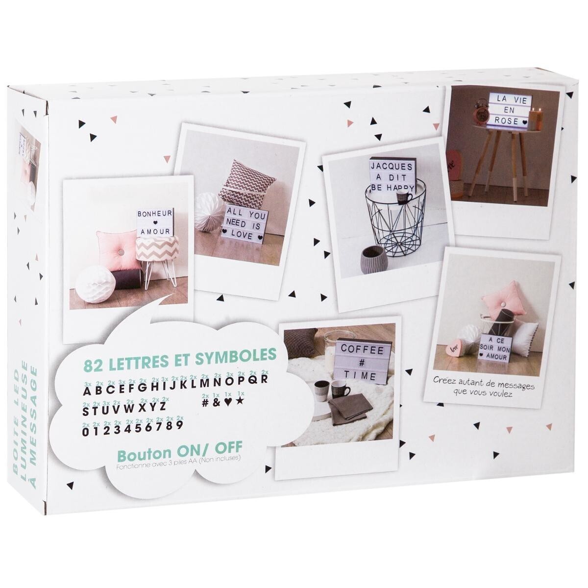Light box White, 30x22 cm White
