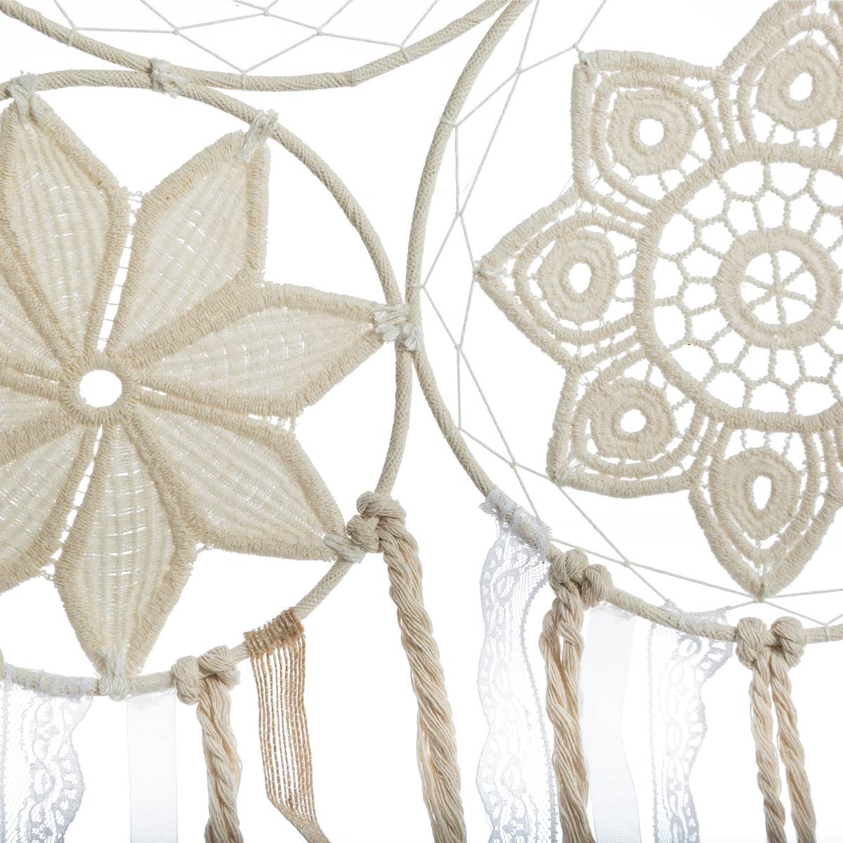 Dreamcatcher "Lilia" 59x107 cm White
