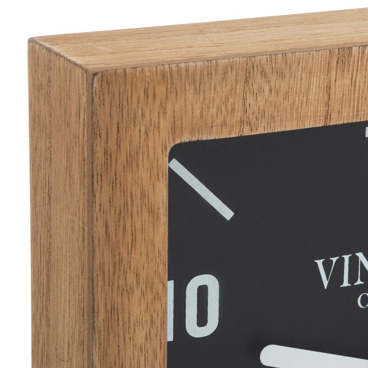 Table Clock "Anya" H.23 cm Brown