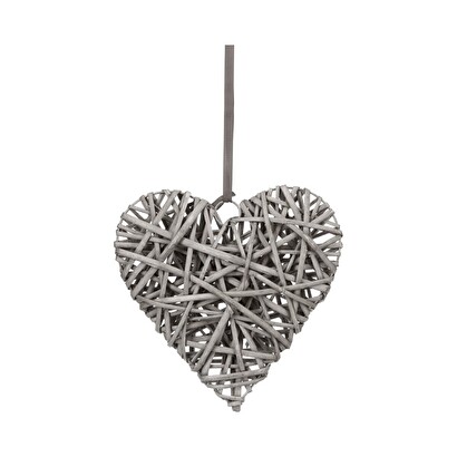 Wicker wall decor "marlo" d.25 cm