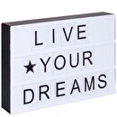 Light box White, 30x22 cm White