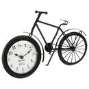 Bicycle Clock to Place "Sky" Black, H.18 cm Black