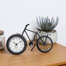Bicycle Clock to Place "Sky" Black, H.18 cm Black