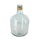 Dame Jeanne Vase, glass H.43 cm Transparent