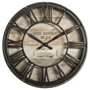 Table Clock "Robin" Brown, D.20 cm Brown