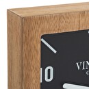 Table Clock "Anya" H.23 cm Brown