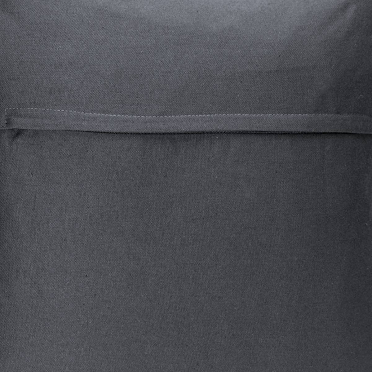 Removable cushion cover, cotton Slate grey, 38x38 cm Slate grey