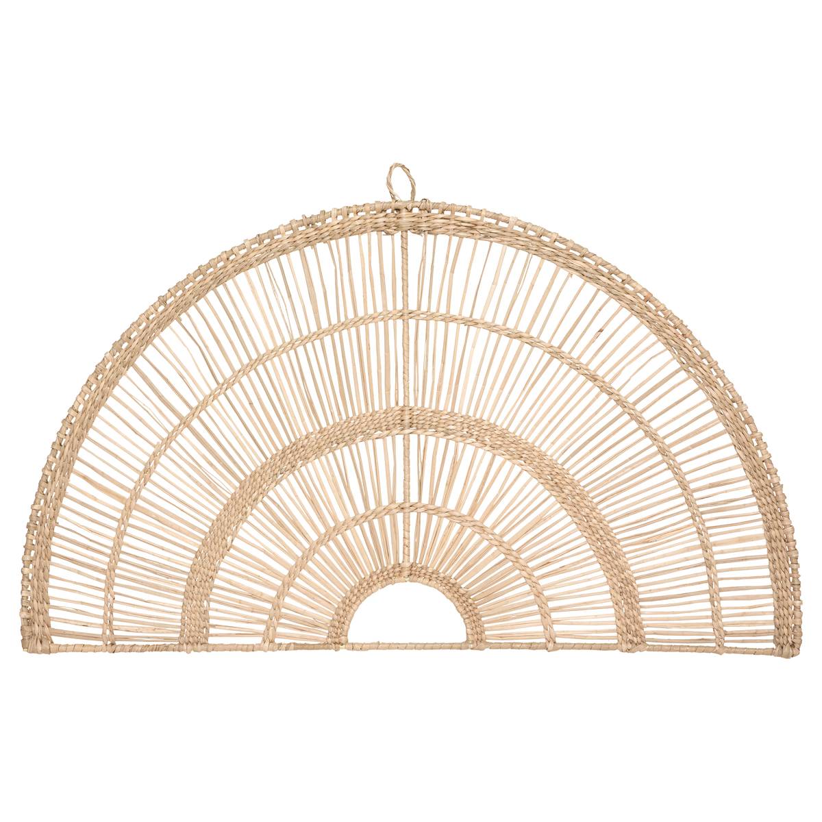 Wall Decor "Padma" 60x35 cm Natural wood
