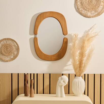 Set of 3 wall decorations "lela" d.18/28/38 cm