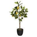 Artificial Lemon Tree H.70 cm Multicolored