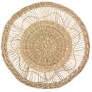 Set of 3 wall decorations "Lela" D.18/28/38 cm Natural wood