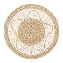 Set of 3 wall decorations "Lela" D.18/28/38 cm Natural wood