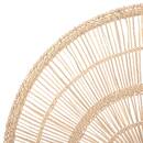 Wall Decor "Padma" 60x35 cm Natural wood