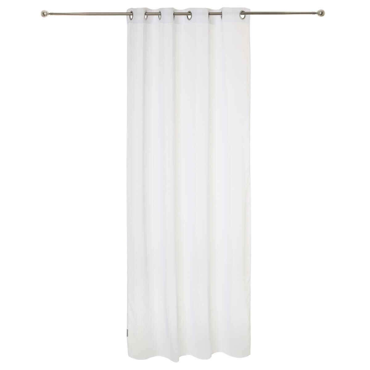 Striped Voile White, 140x240 cm White