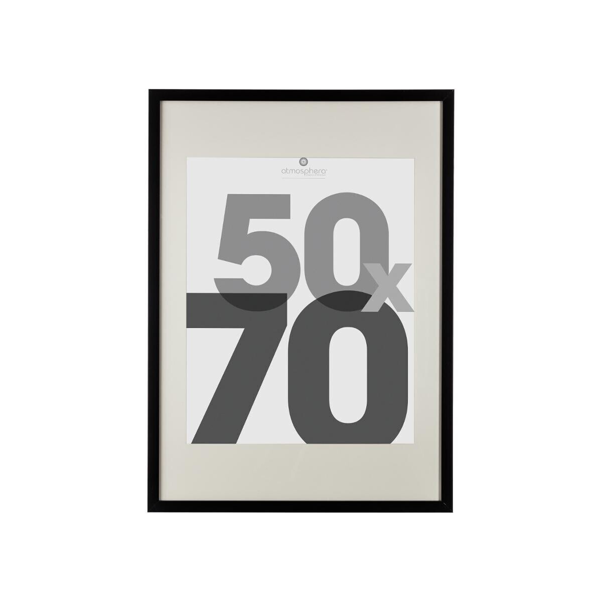 Wooden Photo Frame "Eva" Black, 50x70 cm Black